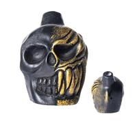 Skeleton Whistle Toys - Halloween Scary Skull Noise Maker Props | Resin Collectible Skull Screaming Pranks for Family Party Holiday Event Classroom Cosplay Gathering Activity Celebration
