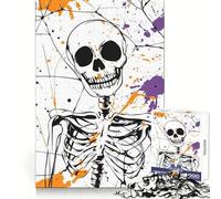 Skeleton Wi Puzzles for Adults 1000 Pieces Strengthen Memory Stress Relief Smooth Edge Heartfelt Gift 50x75cm