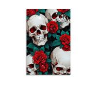 Skeleton with A RoseWhether It's The Living Room Background Wall Study Or Bedroom This Poster Can Instantly Become The Visual Focus Perfectly Integrating Into Various Home Styles And Showcasing Your U