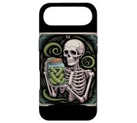 Skeleton With Pickle Jar Tarot XX Arcana Humor Case for iPhone Air