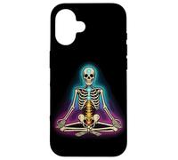 Skeleton Yoga - Chakra Meditation Pose Case for iPhone 16