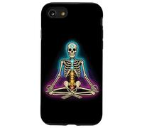 Skeleton Yoga - Chakra Meditation Pose Case for iPhone SE (2020) / 7 / 8