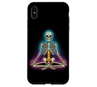 Skeleton Yoga - Chakra Meditation Pose Case for iPhone XS Max