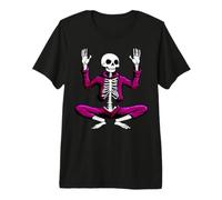 Skeleton Yoga Premium T-Shirt