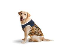 Skeletons’ Campfire Gathering Print Breathable Dog Clothes Dog Shirts