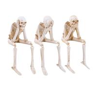 Skeletons for Halloween, Skeleton Statue - Decorative Statue Prop for Photo Backdrop Retail Store Display Bedroom Party School Haunted House Living Room