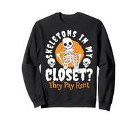 Skeletons In My Closet? Halloween Design Sweatshirt