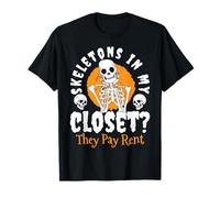 Skeletons in My Closet? Halloween Design T-Shirt