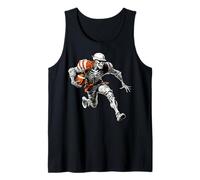 Skeletons Rugby Players Tank Top