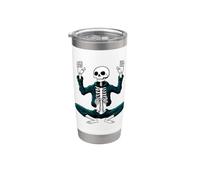 Skeletons Yoga Stainless Steel Insulated Tumbler