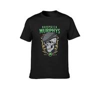 Skelly Skull Dropkick Murphys T-Shirt Mens Casual Tee Black 3XL