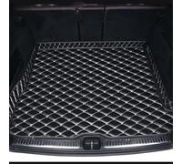 SKEPPY Car Leather Boot Liner Mats For LEXUS UX 250h Hybrid 2019-2024,Tailored Auto Rear Trunk Carpets Cargo Tray Protector Pad Anti-Scratch Luggage Mat Interior Accessories,A/Black-Beige