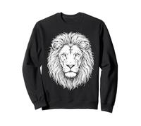 Sketch Art Style Lion Sweatshirt