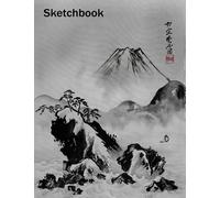 Sketch Book: A4 / Japanese Art / Artwork Cover / Notebook with 100 pages for Painting, Drawing and Writing (Premium Cover Vol.1)