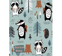 Sketch Book: Cute Animals Cover, with Mini Sketch Pads for Kids: 120 Pages of 8.5"x11" White Drawing Paper for Sketching, Drawing or Writing.