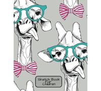 Sketch Book For Children: Giraffe Children's Unlined Journal with Small Pictures | Draw, Write, Doddle, Diary, Jotter, Blank pages| 100 pages | 7.5" x ... Notebook: Volume 9 (Kids Blank Collection)
