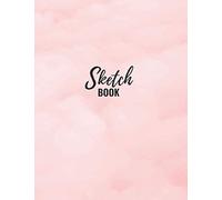 Sketch Book: Large Notebook for Drawing, Doodling or Sketching: 110 Pages, 8.5" x 11". Marble pink Background Cover Sketchbook Blank Paper Drawing and Write Journal