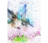 Sketch Book: Large Sketchbook For Markers With Bird Drawing on Cover For Drawing, Painting Doodling, Writing, Sketching With 120 Pages