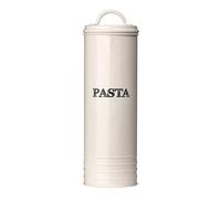 Orsina Pasta Canister, Tall Ceramic Storage Jar With Hand-Drawn Style Label And Lid, Ideal For Keeping Pasta Fresh