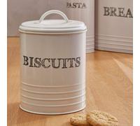 Sketch Cream Biscuit Canister