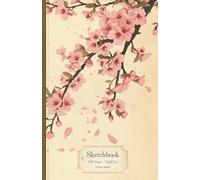 Sketch Drawing Art Book - Japanese Sakura Edition: Note- and Sketchbook - Vintage Asian Inspired for artists