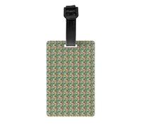 Sketch Hawaii Print Versatile Luggage Tags for Suitcases Labels Set Easy to Identify Travel Daily Use