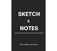 Sketch & Notes: A5 sketchnote notebook with lined and dotted pages for visual thinking, note-taking and drawing (100 pages)