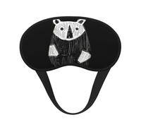 Sketch of Bear Full-Coverage Sleep mask Full-Coverage Sleep mask Relaxing Stress-Free Nighttime Eye mask