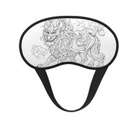 Sketch of Monster Full-Coverage Sleep mask Full-Coverage Sleep mask Relaxing Stress-Free Nighttime Eye mask