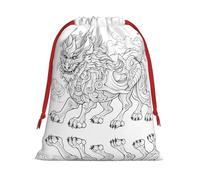Sketch of monster S Patterned Gift Bags - Add a touch of formality to weddings, Christmas, birthdays, and anniversaries - (S - L)