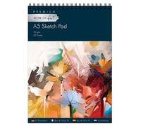 Sketch Pad A3 / A4 / A5 Book White Paper Artist Sketching Drawing Doodling Art Craft (A5)