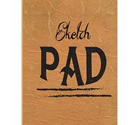 Sketch Pad: Blank Papers for Sketching,Doodling,Fashion Sketch,Landscape Canvas Drawing with Pencil ,Color ,Pastel for Kids & Advance Artist