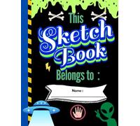 Sketch Pad for Kids: Large Sketchbook for boys with 100 Premium White Pages , Perfect for Drawing, Coloring, Sketching and Doodling, 8.5 × 11 inches size