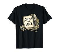 Sketch THE Block Urban Sketching Walk T-Shirt