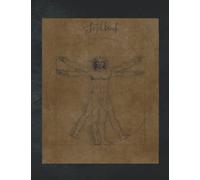 Sketchbook: 100 blank page Da Vinci inspired sketchbook in quality paperback cover. Perfect gift for any art fan looking for a professional sketchbook for their drawing practice.