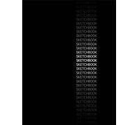Sketchbook | 100 Sheets | 200 Pages | 8.5 x 11 Inches | Ideal For Drawing, Sketching, Coloring and Painting | Pack of 1 | Color and Design