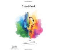 Sketchbook: 100 sheets drawing book, great drawing sketchbook 8.5x11 inch: awesome drawing sketchbook pad for kids, beginners, and artist