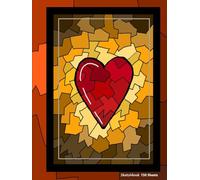 Sketchbook 150 Blank Sheets Hardcover 8,25x11: Non-perforated pages for drawing, sketching, doodling and being creative