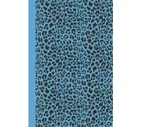 Sketchbook: Animal Print (Blue Leopard) 6x9 - BLANK JOURNAL WITH NO LINES - Journal notebook with unlined pages for drawing and writing on blank paper (Animal Print Sketchbook Series)