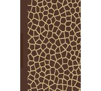 Sketchbook: Animal Print (Giraffe) 6x9 - BLANK JOURNAL WITH NO LINES - Journal notebook with unlined pages for drawing and writing on blank paper (Animal Print Sketchbook Series)