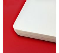 Sketchbook Art Creation Hardback Sketch Book 80 Sheets 140gsm Ivory page - Red