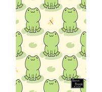 Sketchbook: Cute Frogs Sketchbook for Boys : 110 Pages of 8.5"x 11" Blank Paper for Drawing, Doodling or Sketching (Sketchbooks For Kids)