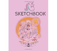SketchBook: DM Dungeon Crawler RPG Role Playing Game Master Amazing Cute Unicorn Kawaii Sketchbook for Girls with 110 Pages of 8.5"x11" Blank Paper ... or Learning to Draw Sketch Books For Kids