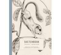Sketchbook: Drawing Pad for Sketching and Creative Planning: 8.5 x 11 Inch Sketch Pad with Blank Pages, Composition Layouts, and Cream Paper (A Quiet ... (Quiet Orbit: Peaceful Nature Collection)