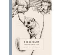 Sketchbook: Drawing Pad for Sketching and Creative Planning: 8.5x11 Inch Sketch Pad with Blank Pages, Composition Layouts, and Cream Paper (A Quiet ... (Quiet Orbit: Peaceful Nature Collection)