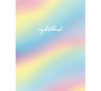 Sketchbook for Drawing and Sketching 8.5x11 100 Pages: Sketchbook with Rainbow Cover | Colorful Sketch Pad for Girls | Drawing Pad for Colored Pencils