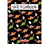 Sketchbook For Kids: Drawing pad for kids / Dinosaurs lovers Childrens Sketch book / Large sketch Book Drawing, Writing, doodling paper Jurassic drawing paper