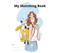 Sketchbook for Teens: A Large Drawing Pad with 108 Blank Pages | Ideal for Sketching, Doodling, Designing, and Expressing Creative Ideas