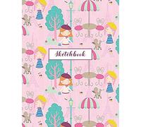 Sketchbook: Paris Journal for Kids Extra Large 8.5x11 Drawing Pad for Sketching and Doodling (Sketchbooks for Kids)