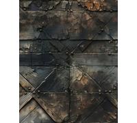 Sketchbook | Rustic Industrial Art Journal | 8x10 Blank Pages for Drawing, Design, and Creative Projects: A bold book for raw ideas and creative grit